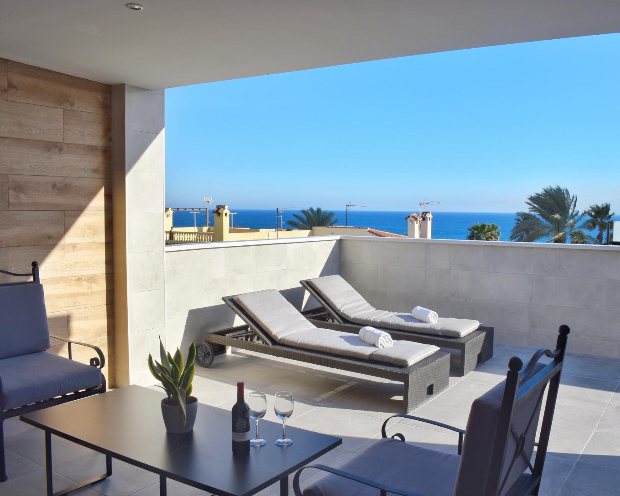 Casa Del Puerto, Encanto Junto Al Mar Estepona Bagian luar foto